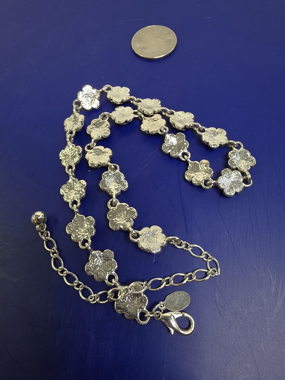 Premiere Designs Vintage Floral "Primrose" Necklace - Picture 6 of 7